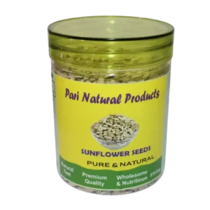 Pari Natural Product Raw Sunflower seed 250g High in Fibre | Healthy Snack | Seeds for Eating | Source of Iron