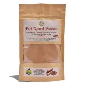 Pure Sandalwood Powder (Chandan Powder) for Skin Brightening, Cooling & Soothing, 100% Natural Face Pack for Glowing Skin & Tan Removal, 150g